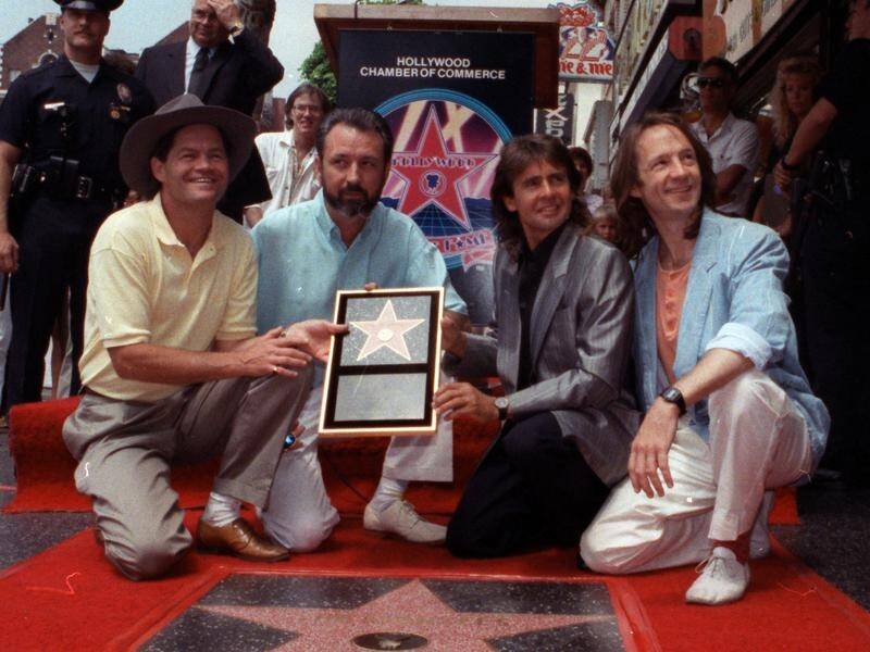 The Monkees' Peter Tork (far R) found fame with bandmates Micky Dolenz, Mike Nesmith and Davy Jones.