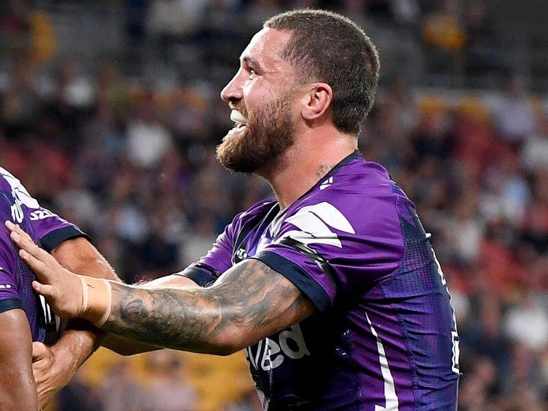 Kenny Bromwich has added to Melbourne's dangerous left-side attack in the NRL.