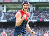 Angus Brayshaw's form is one reason premiers Melbourne remain unbeaten after nine rounds.