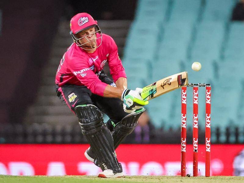 Josh Philippe (83) has led the Sydney Sixers to a record-breaking BBL win over the Melbourne Stars.