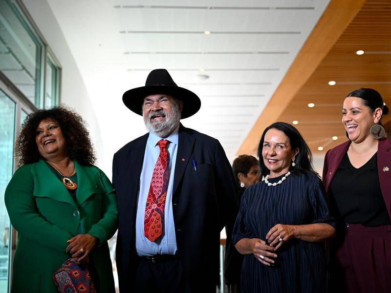 Senator Pat Dodson says the voice referendum result cannot mark the end of the debate. (Lukas Coch/AAP PHOTOS)