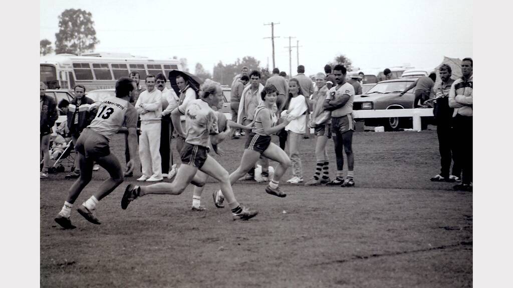 1986 Westmont State Cup touch football tournament - Grant Morris
