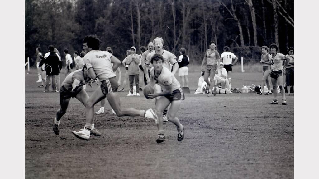 1986 Westmont State Cup touch football tournament - Tony Hinton