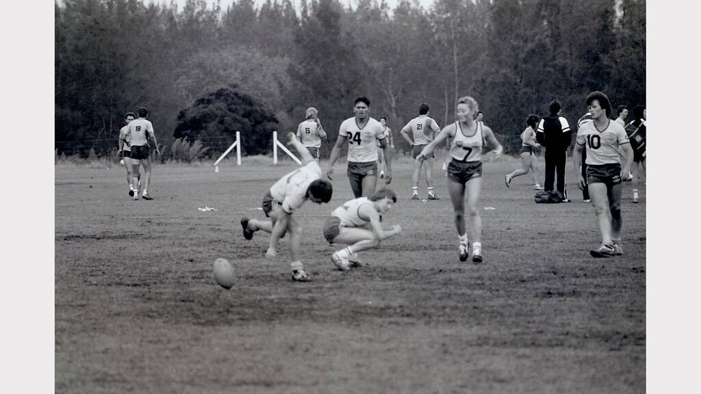 1986 Westmont State Cup touch football tournament