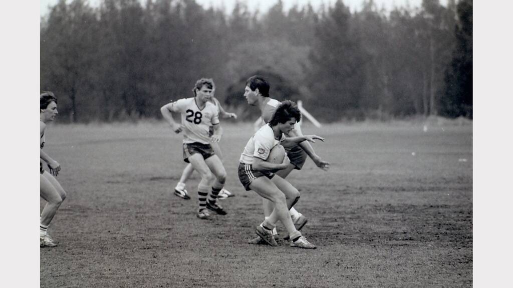 1986 Westmont State Cup touch football tournament - Shane Ludeke
