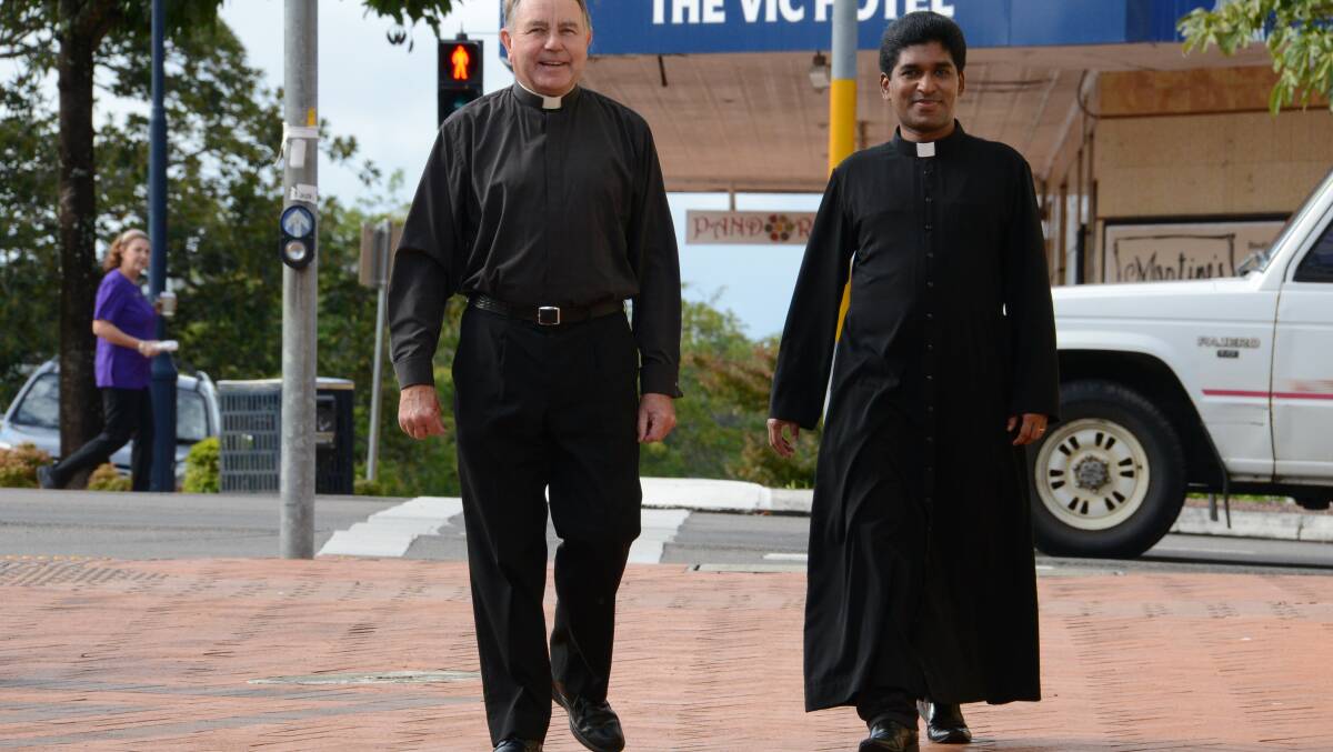 A procession led by Fr Keith Dean-Jones from the Anglican Church and Fr George Anthicadu from the Catholic Church will walk in silence from St John’s Anglican Church to Our Lady of the Rosary Catholic Church on Good Friday.