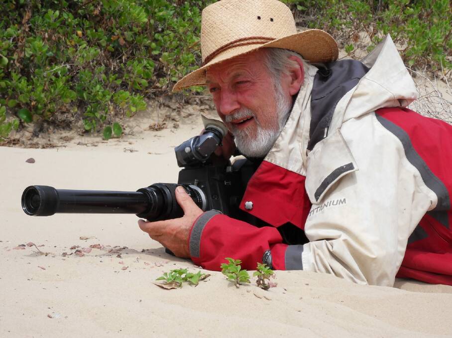 Australia Day ambassador: Dr Jim Frazier OAM is a world renowned wildlife photographer/cinematographer. Photo supplied
