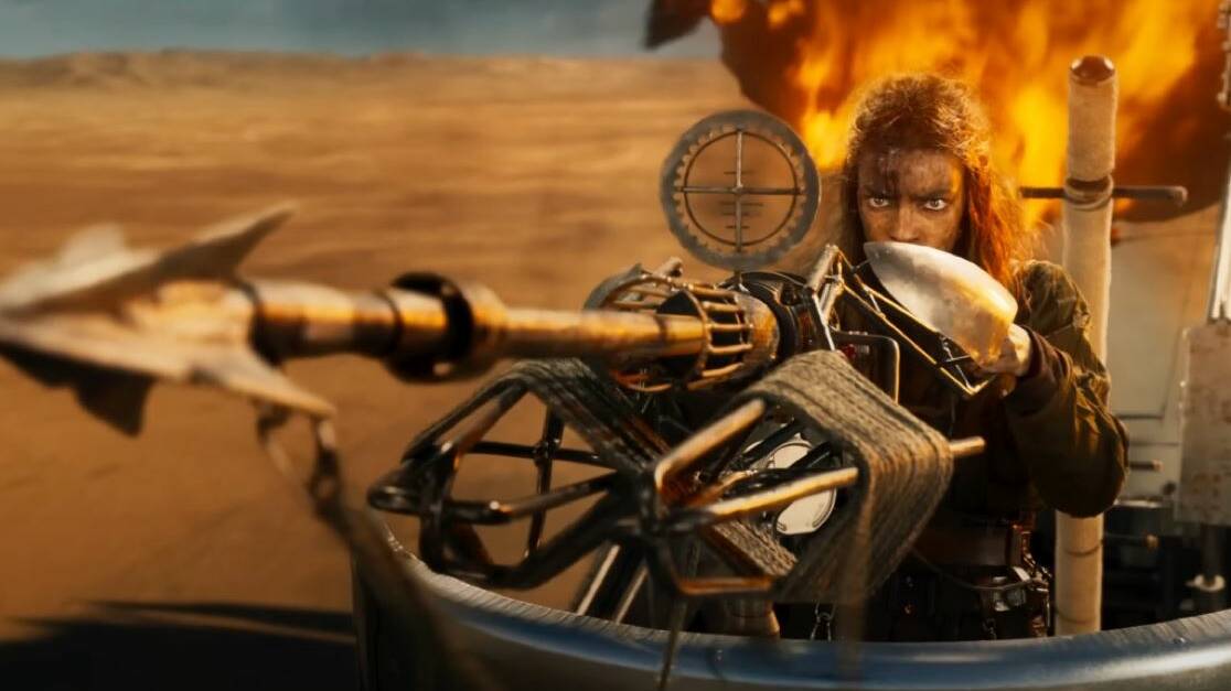 Anya Taylor-Joy in Furiosa: A Mad Max Saga. Picture by Warner Bros