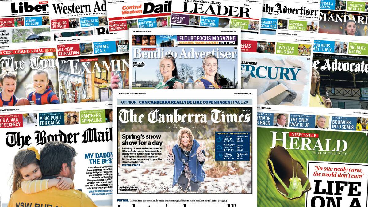 ACM's 14 daily newspapers were not affected by the temporary suspension of printing of a number of non-daily titles between April and July.