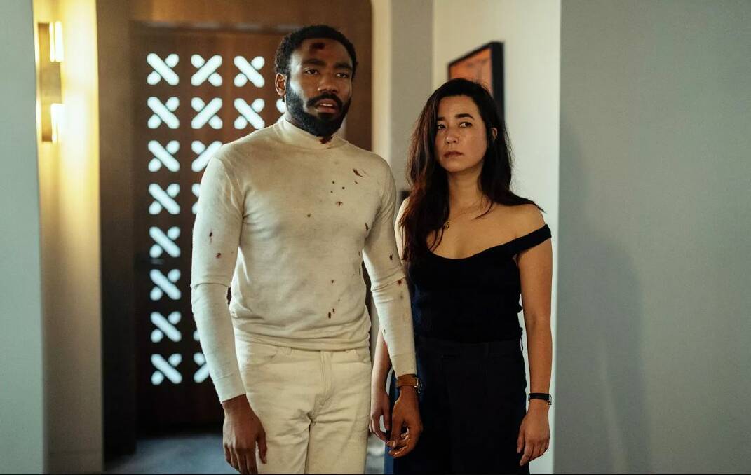 Donald Glover and Maya Erskine are Mr & Mrs Smith. Picture by Prime Video