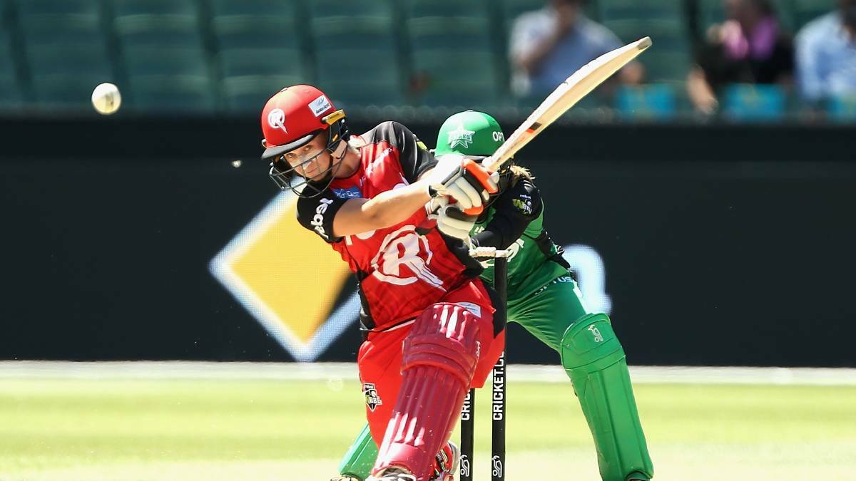 Maitlan Brown has been in scintillating form for the Melbourne Renegades in the Women's Big Bash League. Photo: Robert Prezioso - CA/Cricket Australia/Getty Images