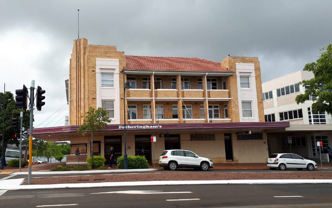 Fotheringham's Hotel in Taree was a lookout point for enemy planes during World War II.
