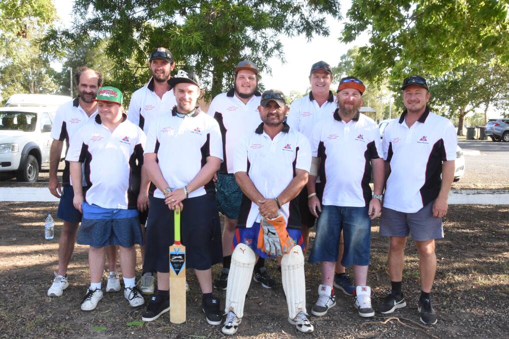 Lots of fun: Valley Industries entered a side into the local twilight cricket competition for the first time this year. Photo: Scott Calvin. 