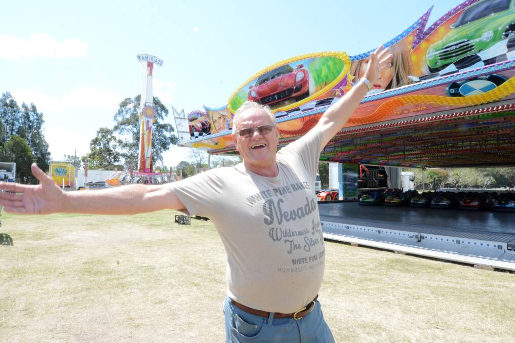 Come on down: Taree Show committee president Hans Rooimans ahead of next weekend's show. Photo: Scott Calvin.