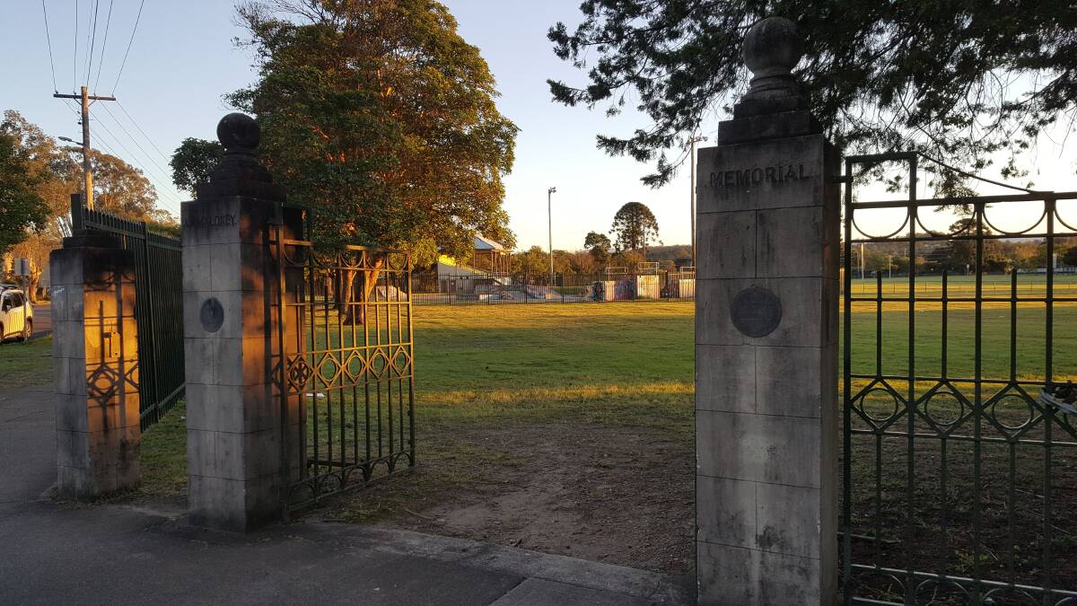 The Maloney Gates at Taree Park will be repaired and restored through council's local heritage program.