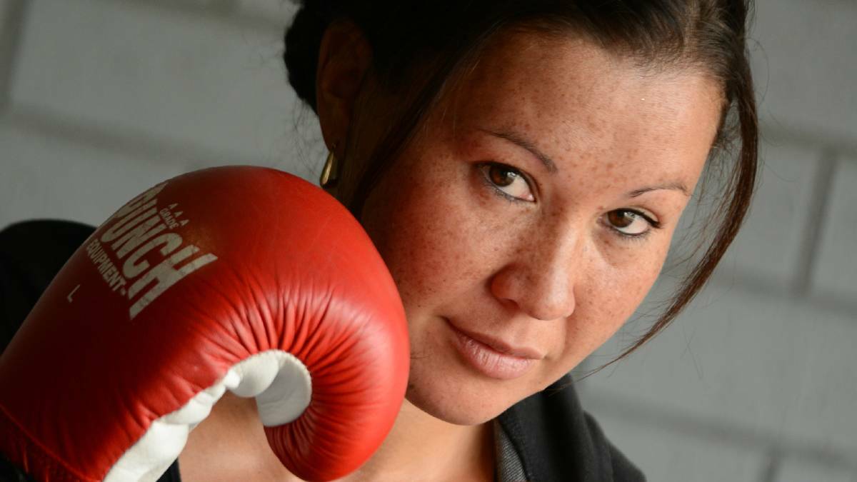 Former Taree boxer turned MMA competitor Arlene Blencowe.