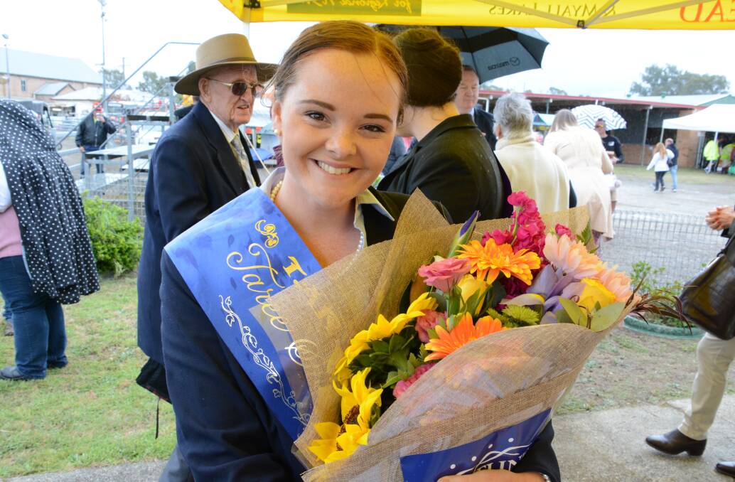 2019 Taree Showgirl Gabby Wyse entered the zone one final held in Taree.
