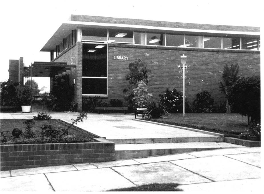 In all its glory: Taree Library was opened in September 1969. A morning tea will be held for the community to celebrate the milestone.