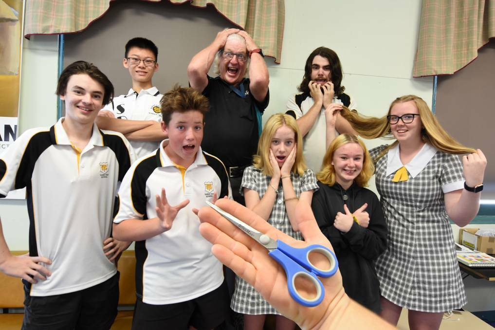 To read how the World's Greatest Shave at Taree High came together, click the photo.