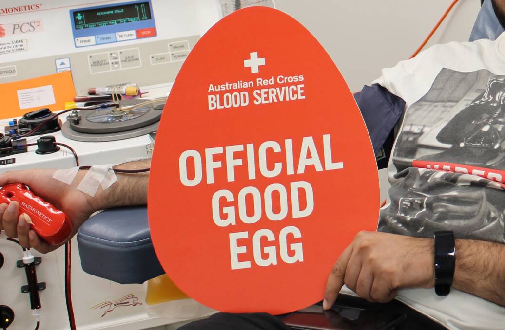 More donors are needed during the Easter and Anzac Day period.