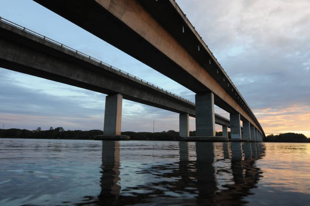 Repair work will be carried out on the southbound side of the Ella Simon Bridge. File photo.
