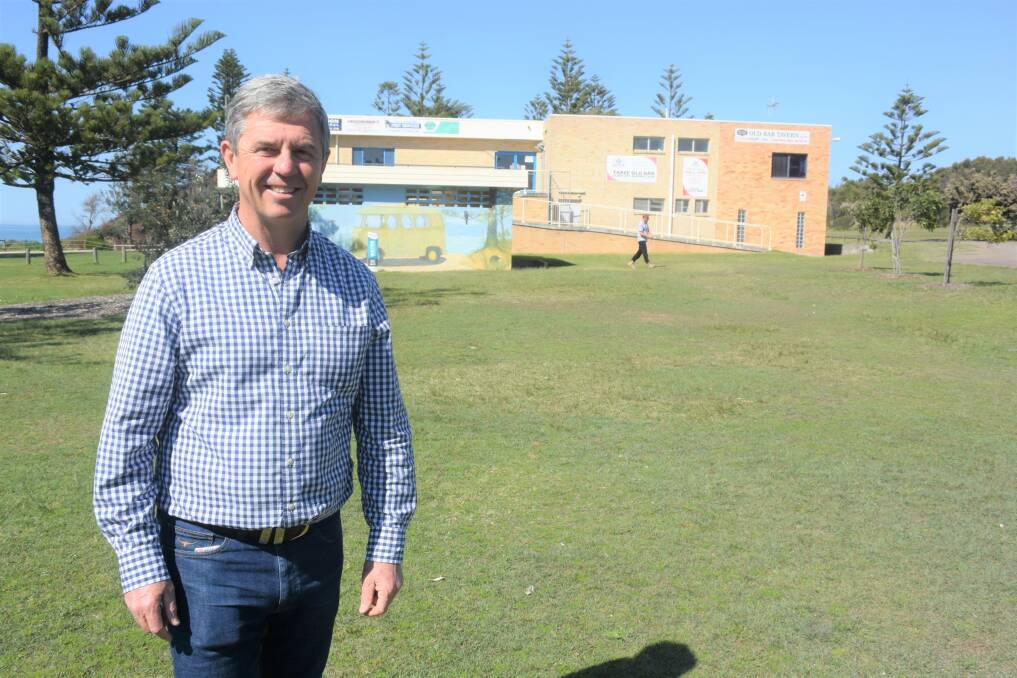 Dr Gillespie said the amenity block will be situated near the Taree Old Bar Surf Life Saving Club.
