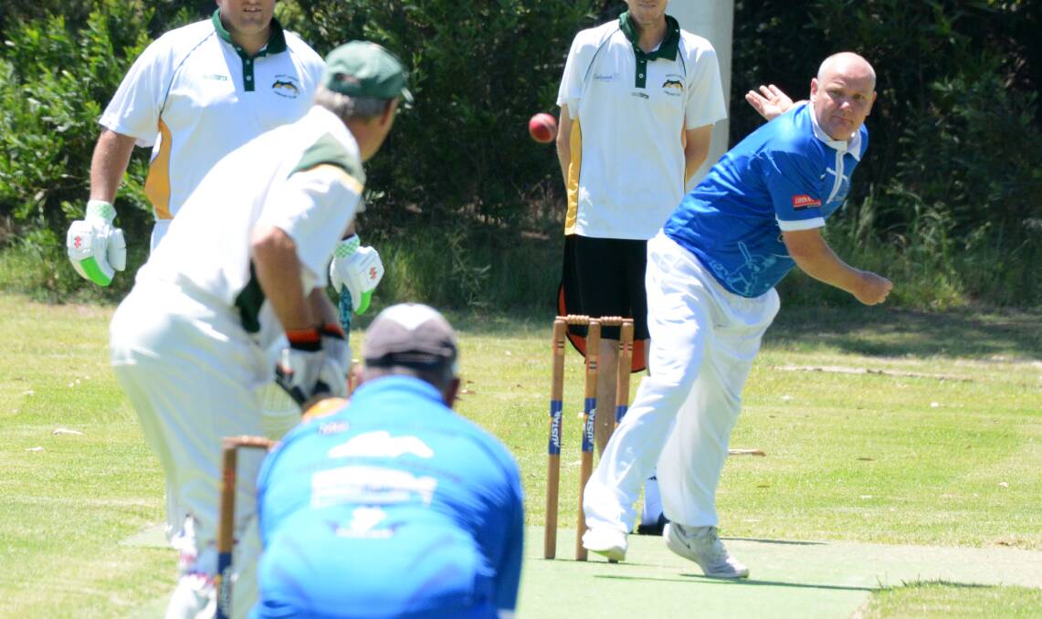Adam McLeod in action for Taree West Strikers. The side meets Pacific Palms in third grade action on Saturday.