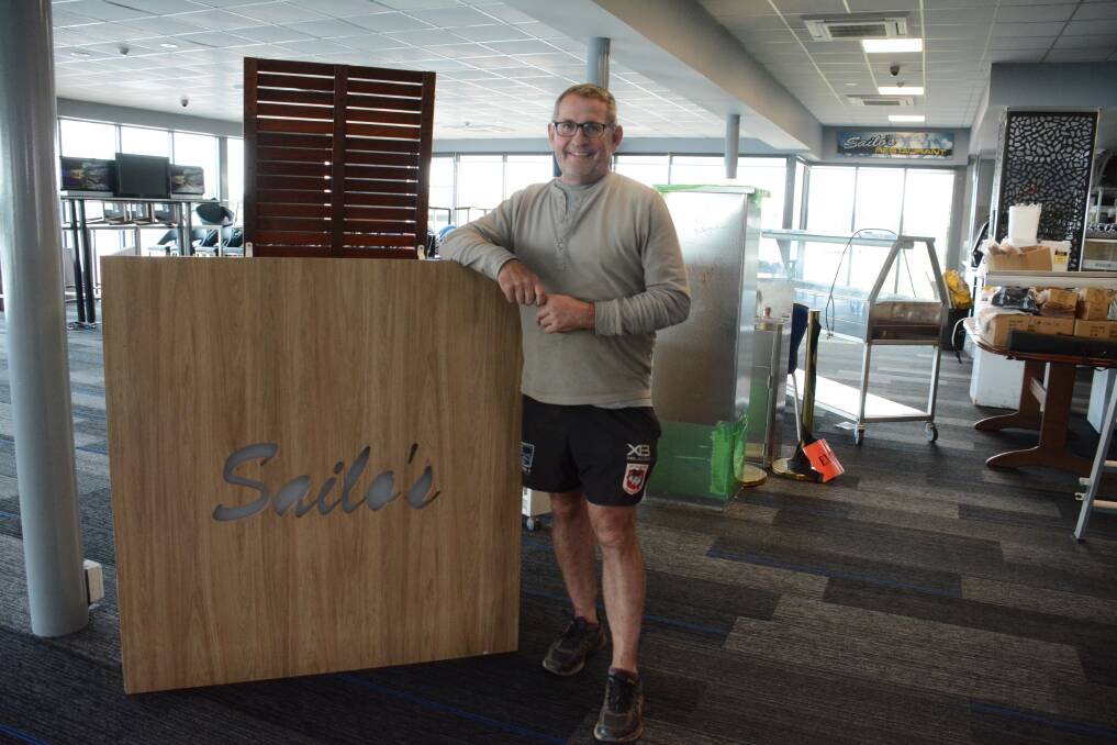 Reopening soon: Sailo's manager Barry Murray said the clean-up from the floods was like 'starting from scratch'. Photo: Scott Calvin.