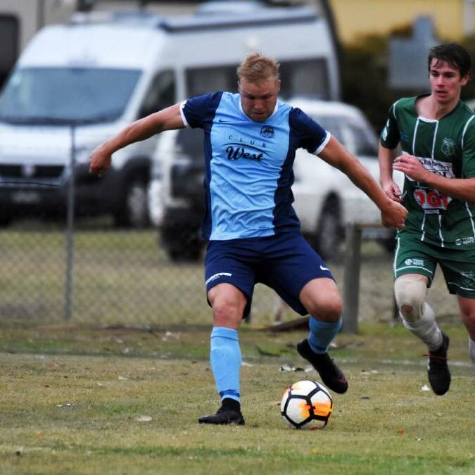 Jackson Witts in action for the Wildcats during the 2018 Premier League season. The side will open their 2019 FFA Cup account against Westlawn. 
