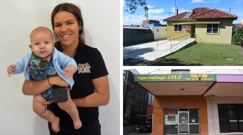 Radio station manager Miranda Saunders, pictured with son Koa McClintock, has celebrated a move to a building on Albert Street.