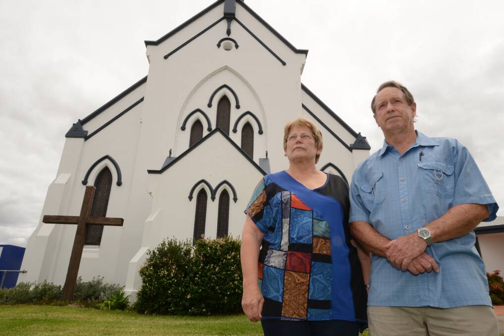 Manning Uniting Church minister, Reverend Narelle Penman and church council chairman, John Dun have been asked by their congregation to express its disappointment in federal MP David Gillespie's letter and survey which church members say is designed to provoke conflict with Greater Taree City Council.