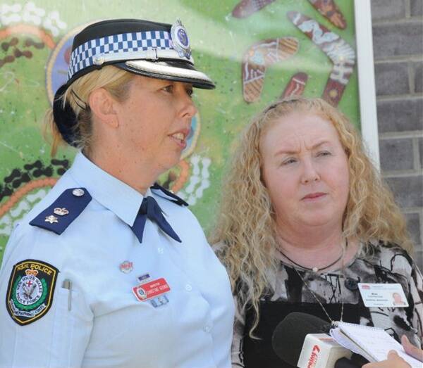 Appeal: Acting Superintendent Christine George with Manning Hospital's general manager Roslyn Everingham.