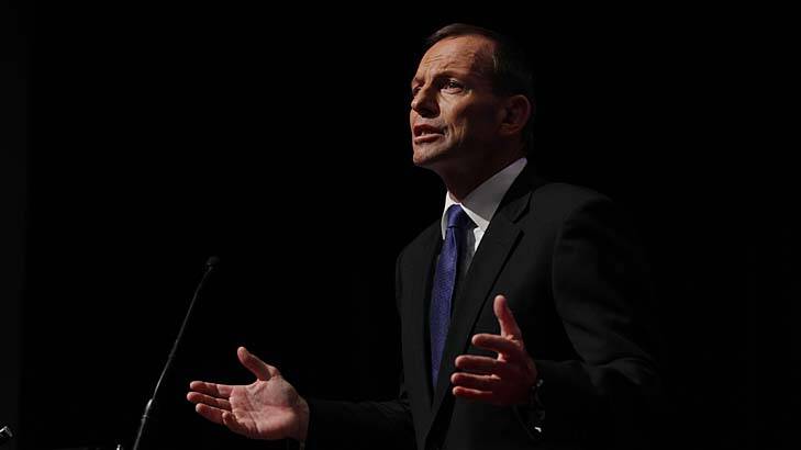 "Relentless negativity" has seen approval ratings take a hit ... Tony Abbott.