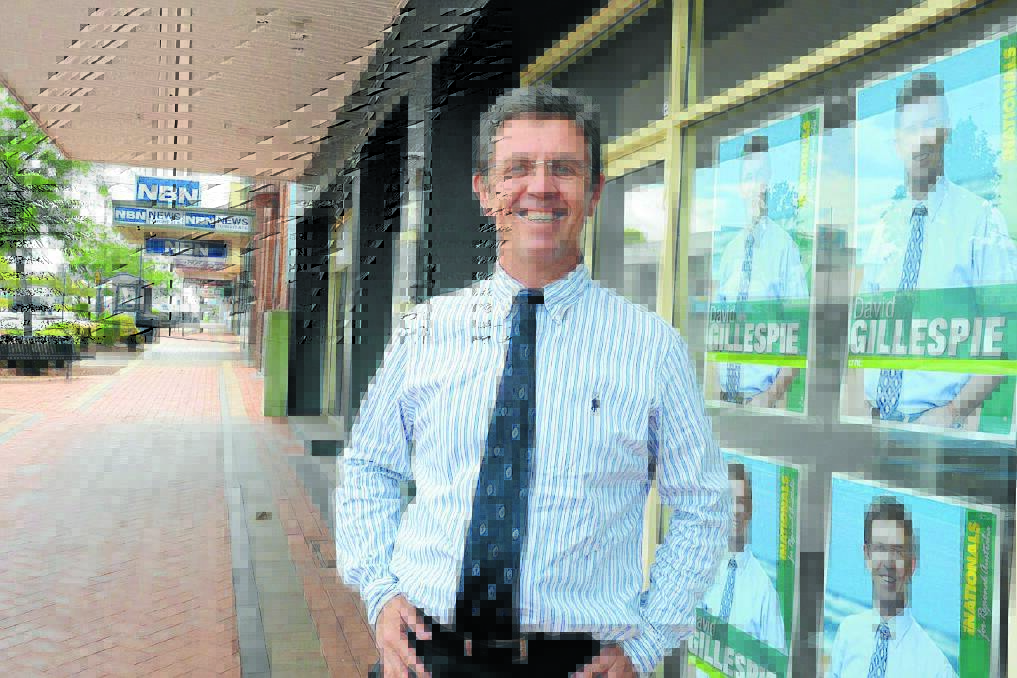 Lyne MP David Gillespie will soon open an electorate office in Victoria Street, Taree.