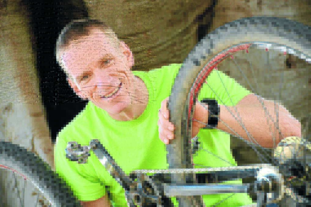 Michael Eyb is training for a 24 hour solo mountain biking event - and fundraising for UNICEF.