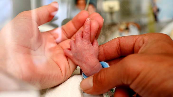 Groundbreaking ... new research could help thousands of premature babies in Australia each year.