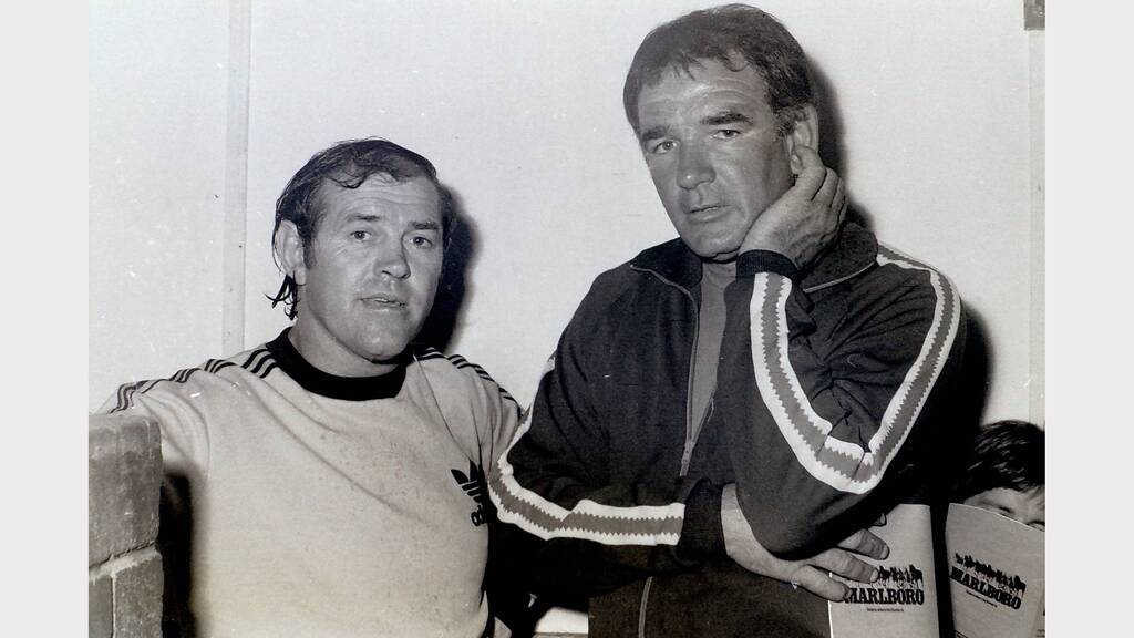 Coaches Ron Boden and Jack Gibson